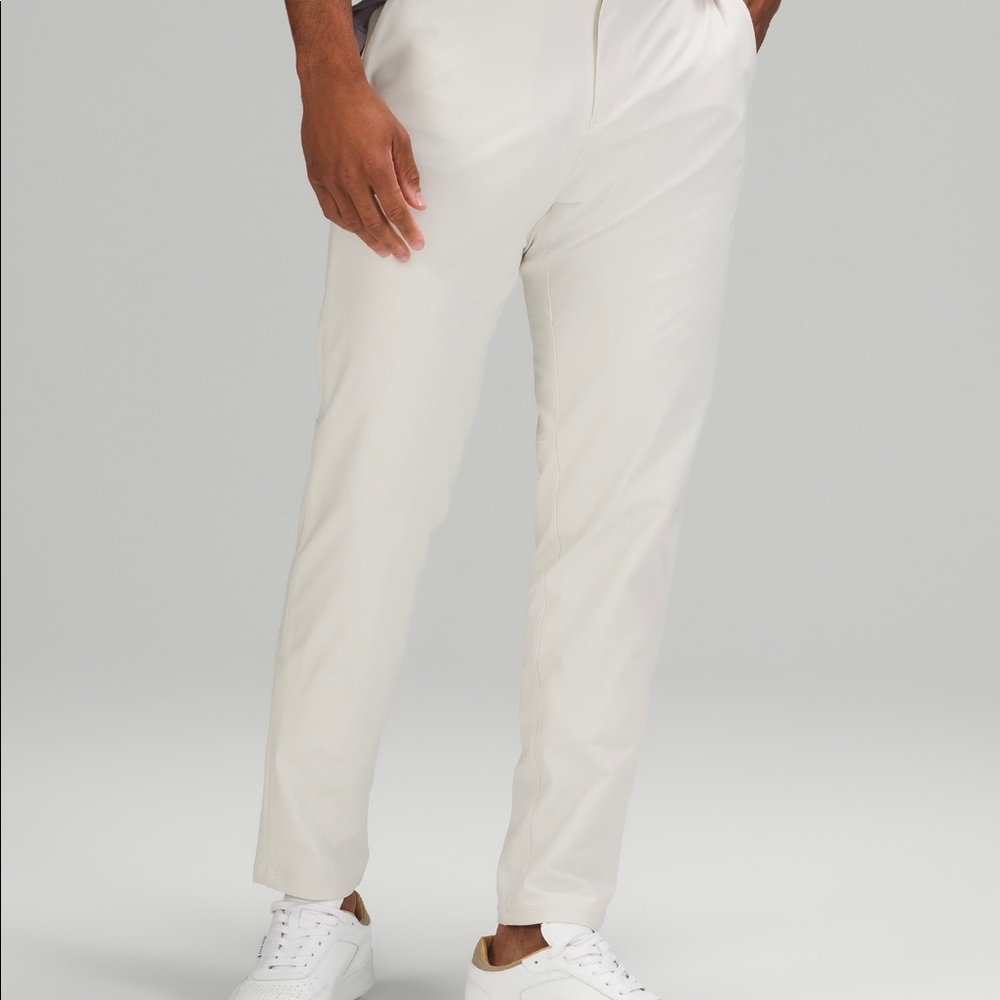 Lululemon Commission Pant Slim 32x34 Light stone - Picture 2 of 15